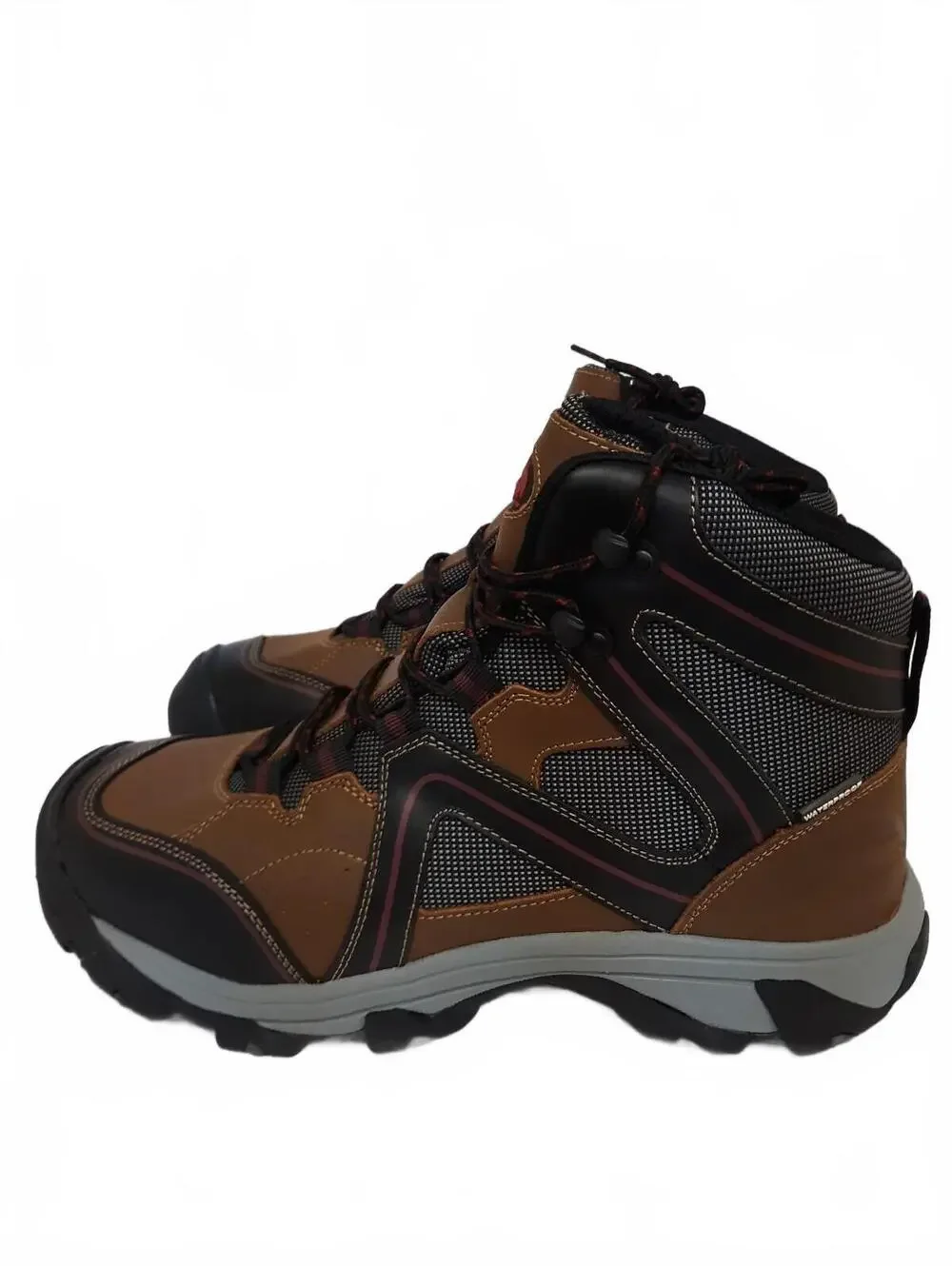 Avenger Men's Crosscut Mid Waterproof Work Boots Steel Toe Brown Size 11D